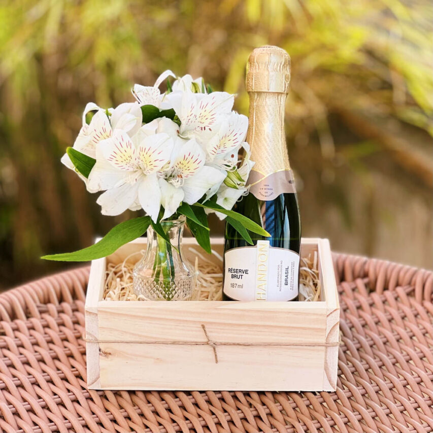 Caixa com Chandon e Flores - Image 2