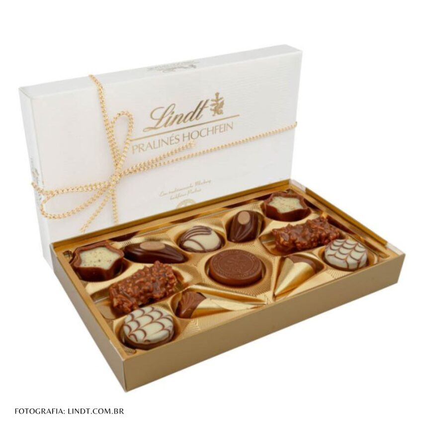 Detalhes Pralinas Masterpieces Lindt