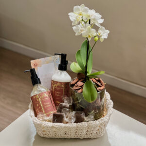 Presente Dia Das Mães Bem Estar, Flor e Chocolate