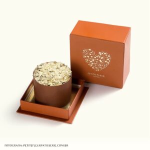 Mini torta de brigadeiro com crocante de Nutella, Petite Fleur Patisserie