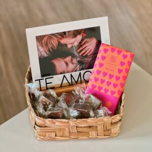 Presente Namorados com Foto e Chocolates