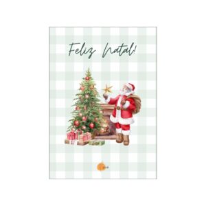 Cartão Natal Papai Noel