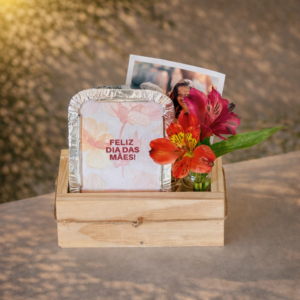 Mimo com Brownie Dia das Mães