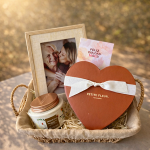 Cesta Dia das Mães com Creme L’Occitane e Chocolates
