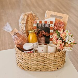 Cesta Café da Manhã Clássica Dia dos Namorados