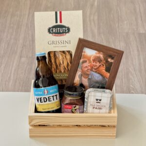 Cesta Dia dos Pais com Cerveja e Aperitivos