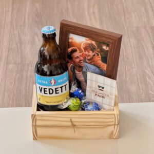Presente Dia dos Pais com Cerveja e Foto