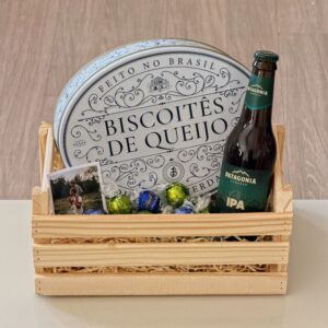 Cesta Dia dos Pais com Cerveja e Biscoitos