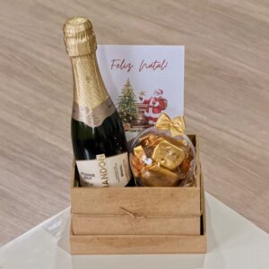 Kit de Natal com Chandon e Nuxor Lindt