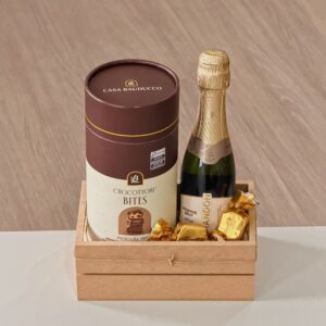 Kit de Natal com Chocottone Bites e Chandon